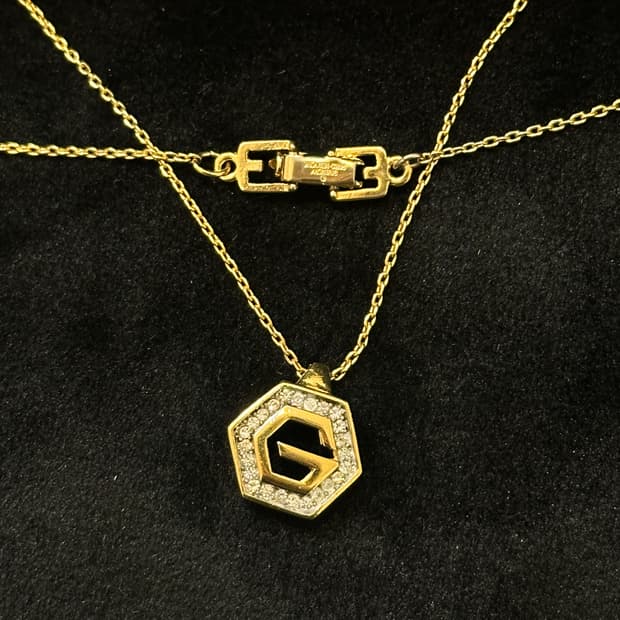 GIVENCHY Hexa-G Gold Necklace 