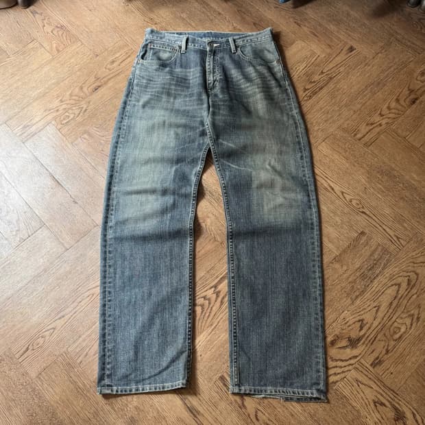 [33]00's 리바이스 재팬 503 빈티지 페이딩 스트레이트 데님 팬츠