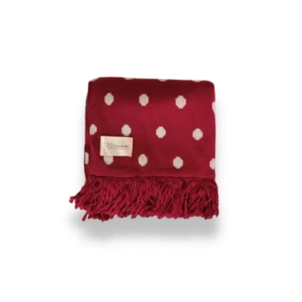 노오너 목도리 빨간색