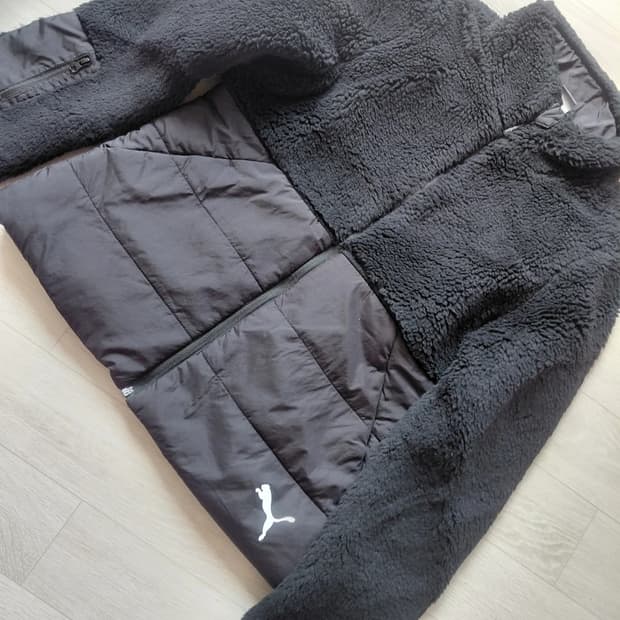 퓨마 플리스 점퍼