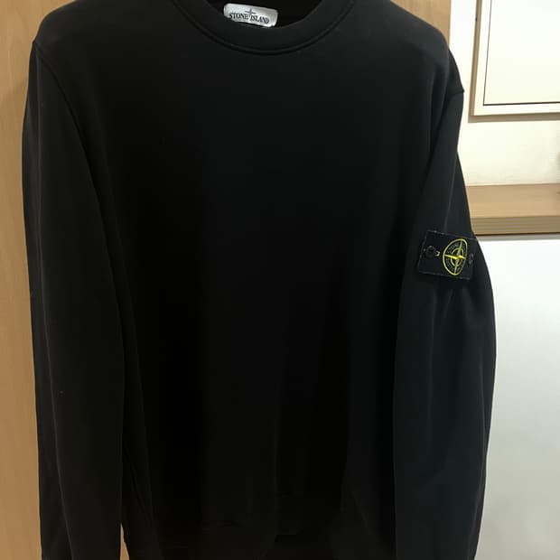 스톤아일랜드 맨투맨 블랙 XXL