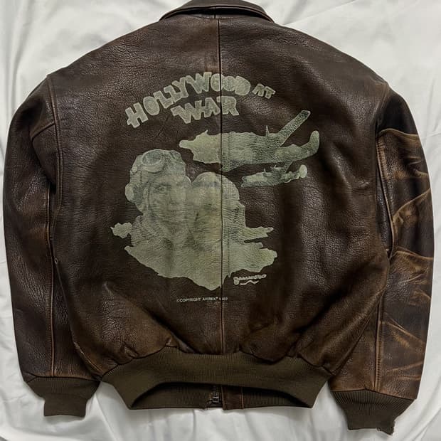 아비렉스 A-2 가죽자켓