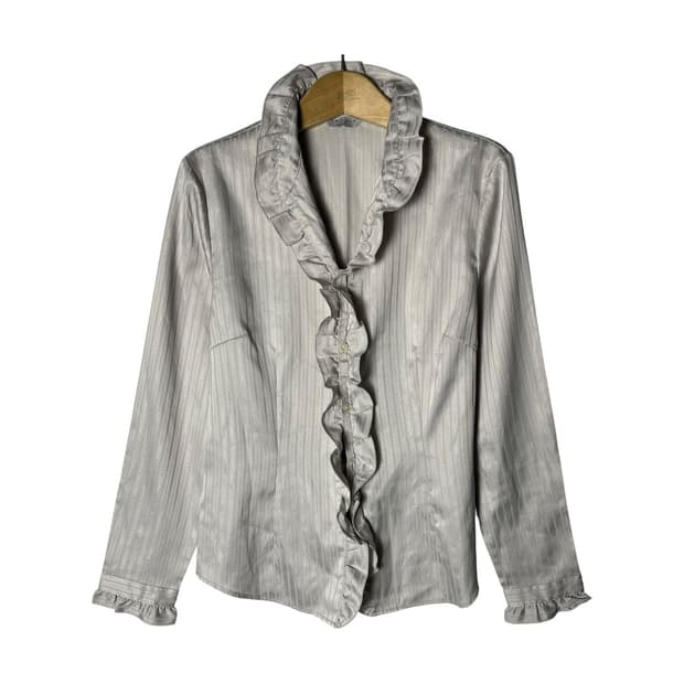 [Theoria] 세오리아 프릴 블라우스