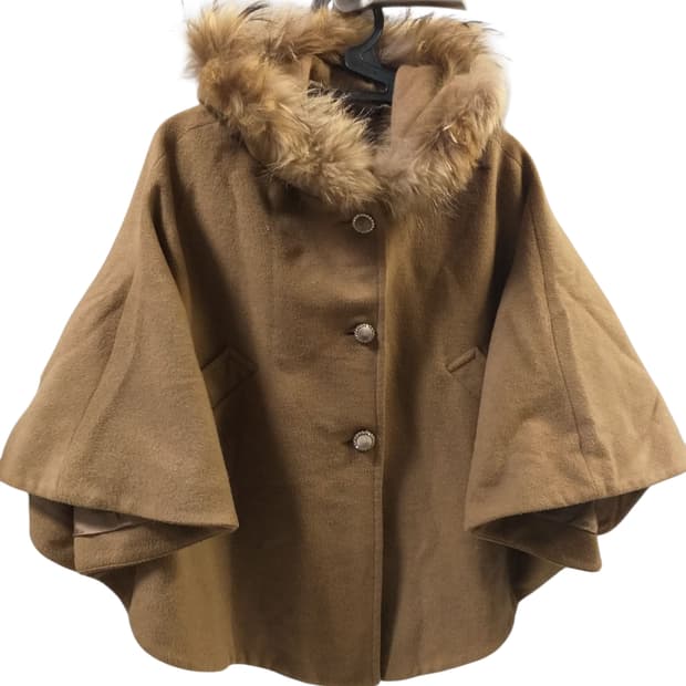 빈티지 망토 프릴케이프후드코트 달천 히메라떼갸루 핀터깔 대장 로리타펑크