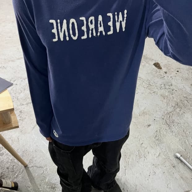 2000s OIL CLOTHING SERVICE long tee