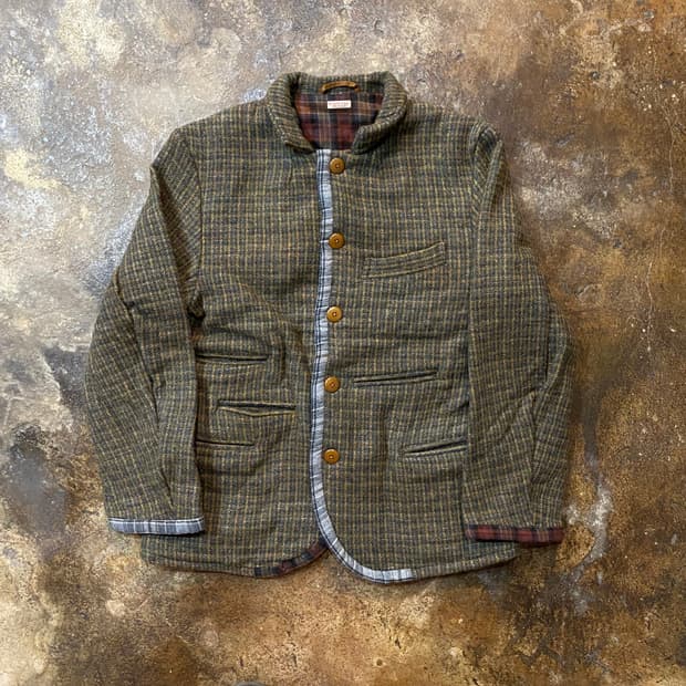 Kapital 캐피탈 울 이중 직조 자켓