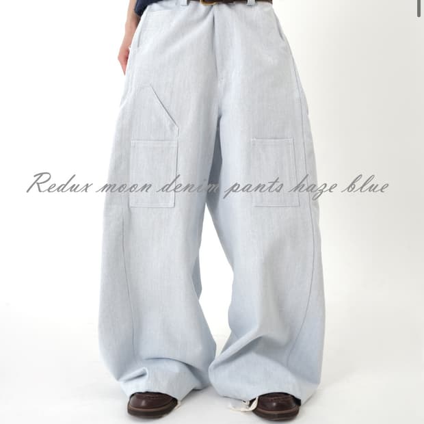 OS) 뉴치프시크DP Redux moon denim pants