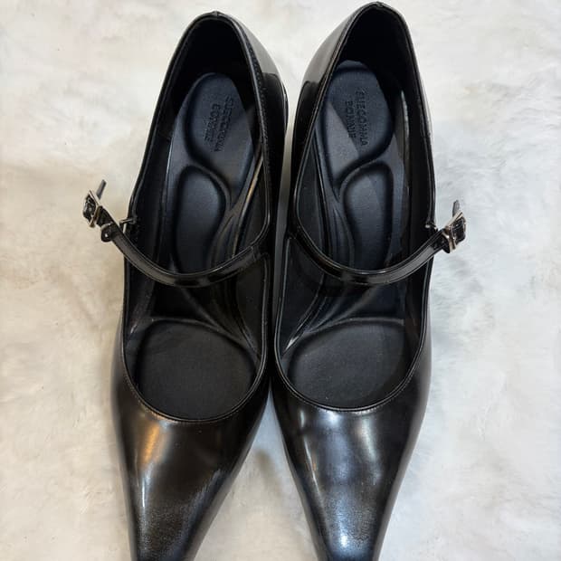 슈콤마보니 블랙 메리제인 슈즈