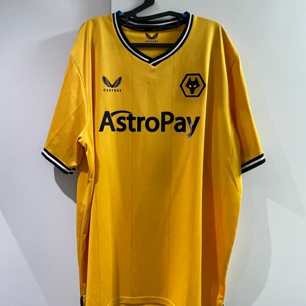 울버햄튼 울브스 23/24 홈 황희찬 마킹 축구 유니폼