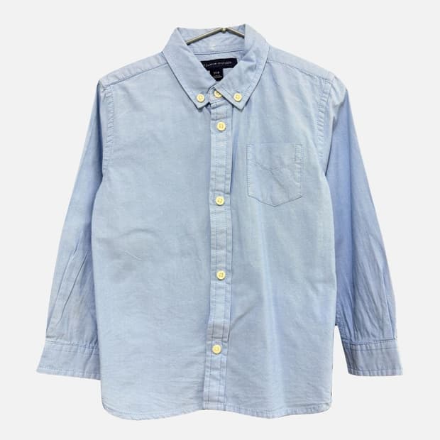 타미힐피거 라이트 블루 키즈 셔츠 3T N7963