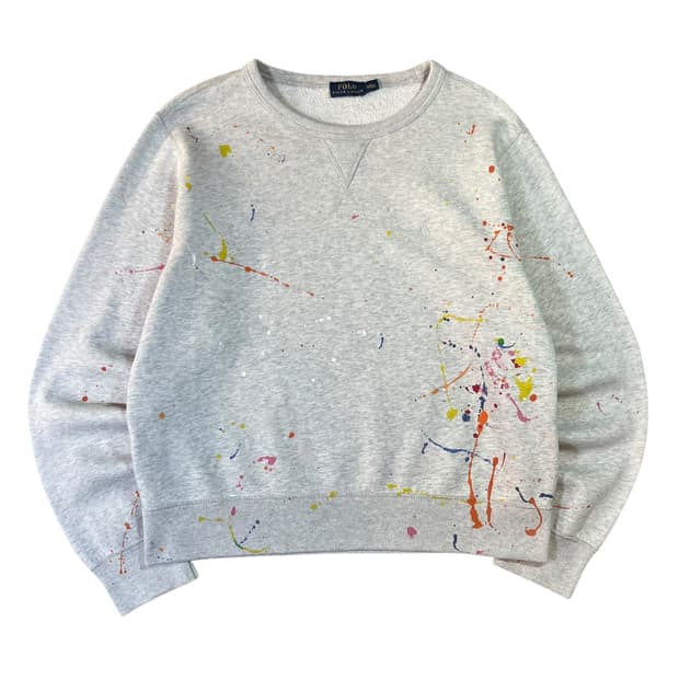 폴로 랄프로렌 페인팅 포니 스웻 셔츠