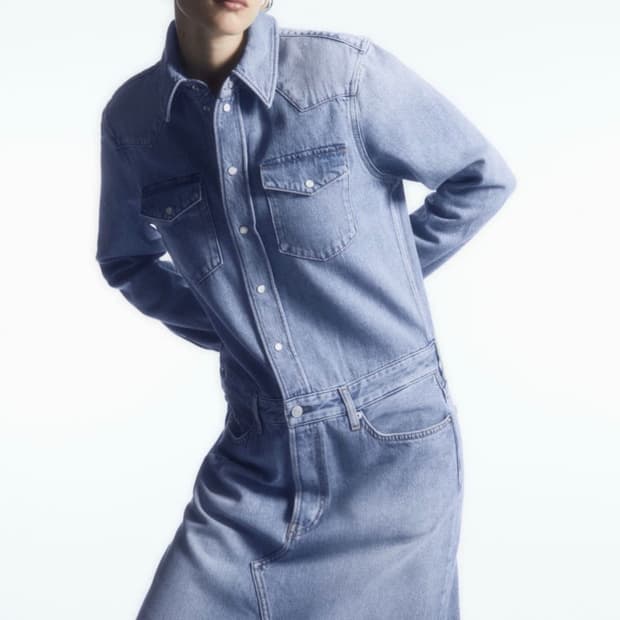 [구해요] COS 코스 맥시 데님 드레스 (34)