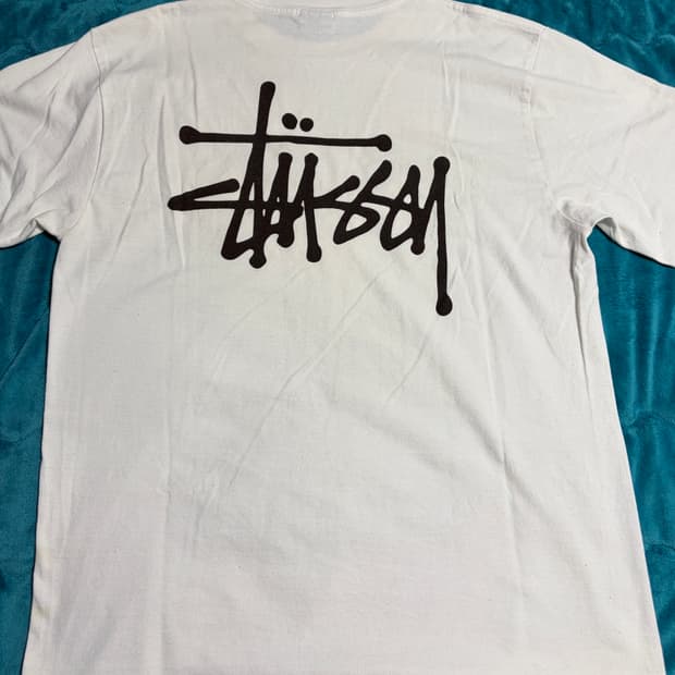 스투시 베이직 긴팔티 M