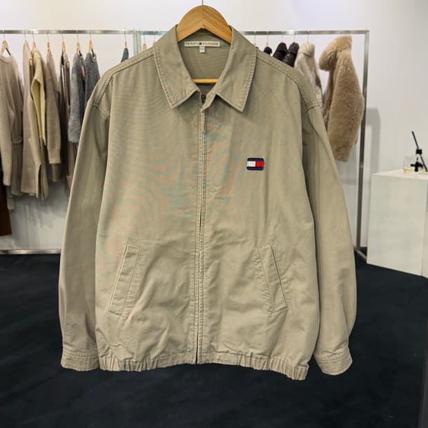 [L] 타미힐피거 베이포트 해링턴자켓 