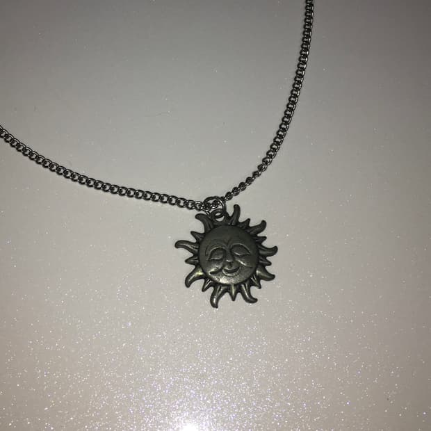 sun necklace 