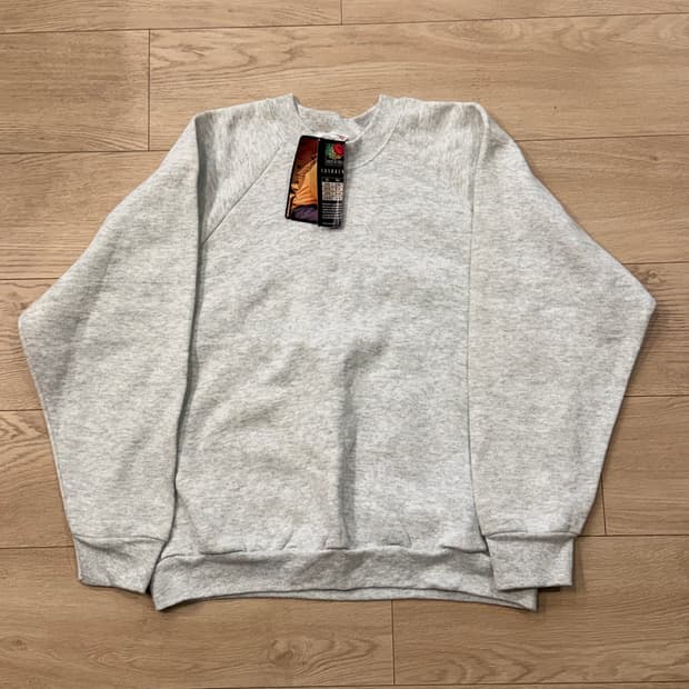 프룻오브더룸 맨투맨 90s 데드스탁 크루넥 스웻셔츠 USA