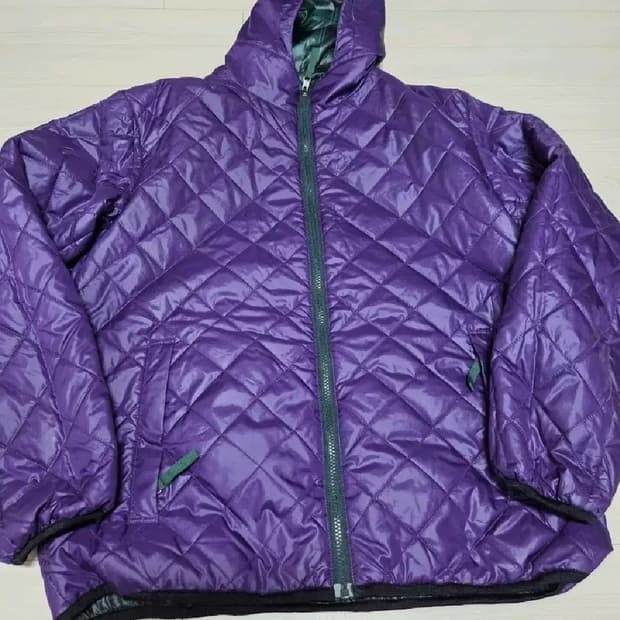 빈티지 유니클로 리버시블 패딩 xl