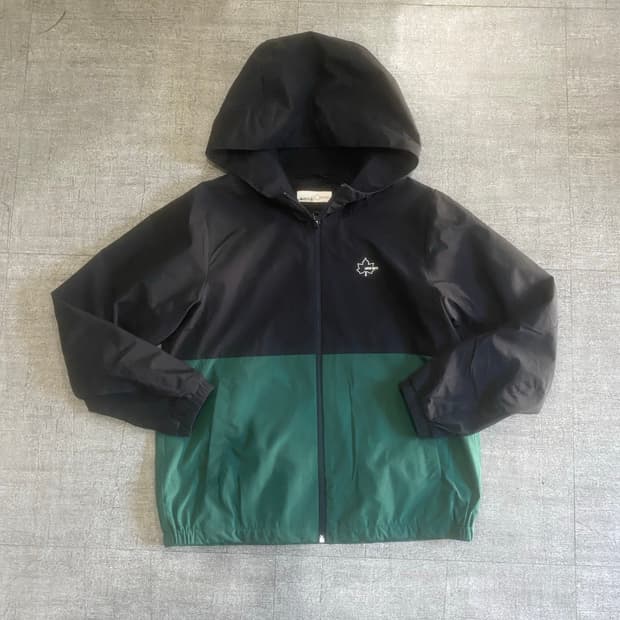 일본빈티지 Logosdays 올드스쿨아메카지스트릿 배색 바람막이자켓