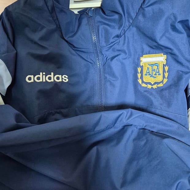 아디다스 아르헨티나 1994 우븐 트랙 자켓 뮤트 퍼플 XL
