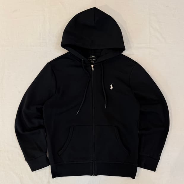 폴로 랄프로렌 신형 후드집업 블랙