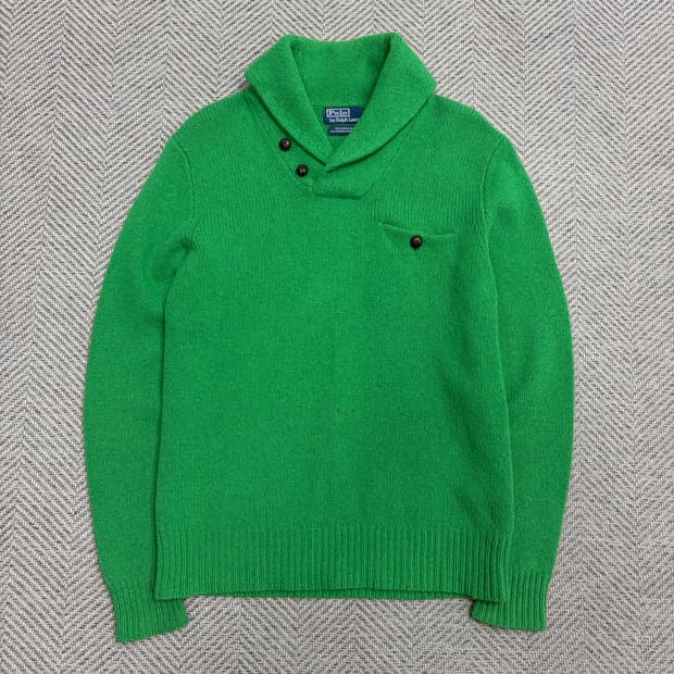  폴로 랄프로렌 숄카라 니트 v1599