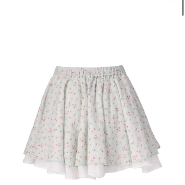 혼쿄 스커트 mint strawberry can can skirt