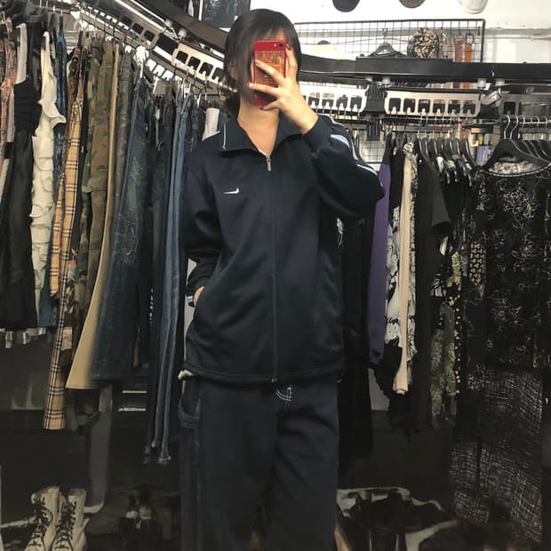 나이키 트랙 집업