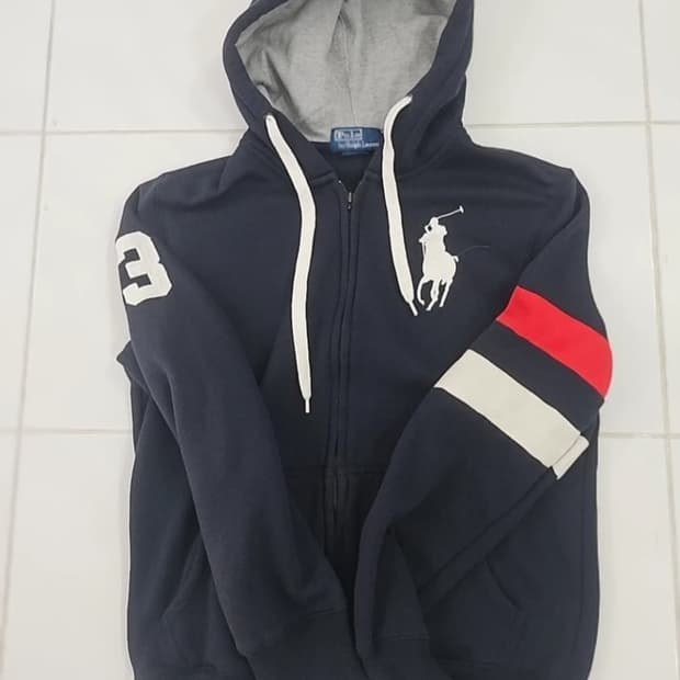 폴로 빅포니 후드집업