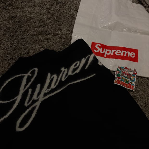 [M] 슈프림 앙고라 니트 25f/w