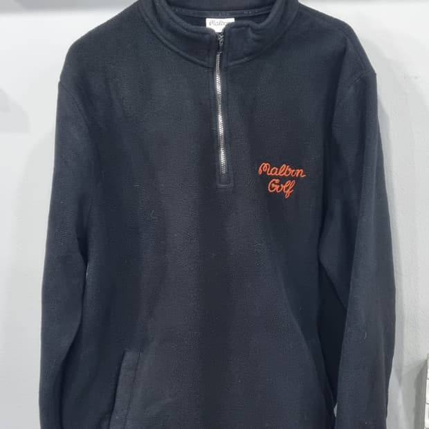 말본 malbon 플리스 반집업 가슴단면55(100~105)