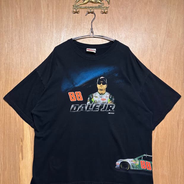 00s Nascar 데일 언하트 주니어 그래픽 티셔츠