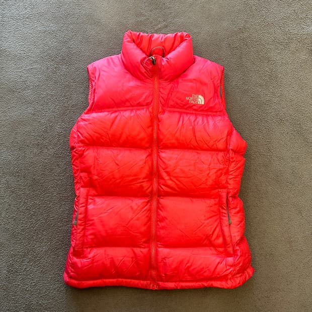  노스페이스 눕시 패딩조끼 처분 