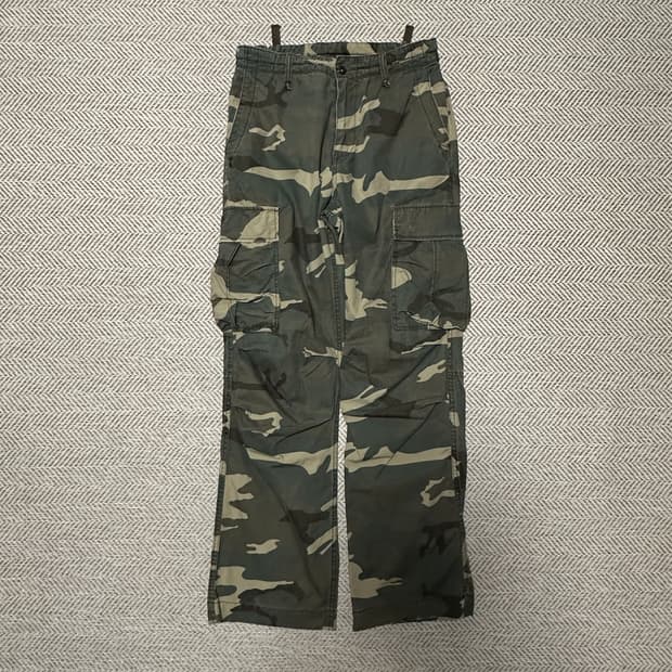 AVIREX usa military cargo pants camo