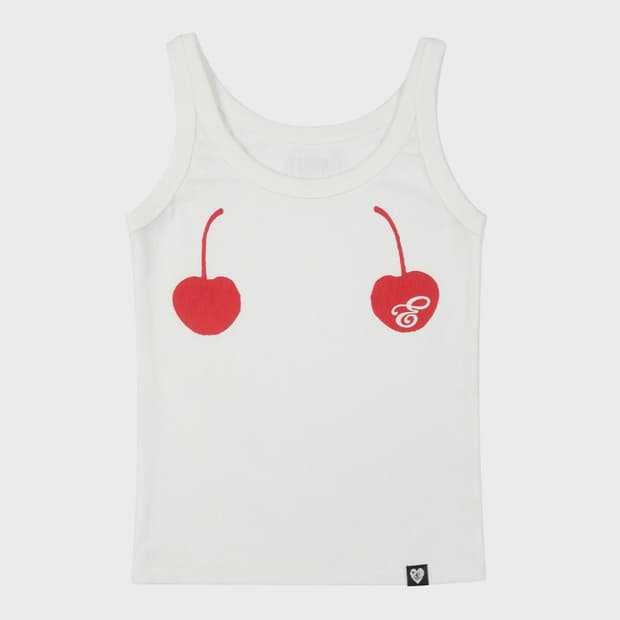 EIREVE GRAPHIC SLEEVELESS (CHERRY)