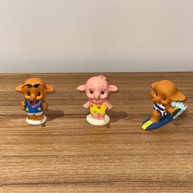 사토짱 서퍼 하와이안 3종 세트 (도기)