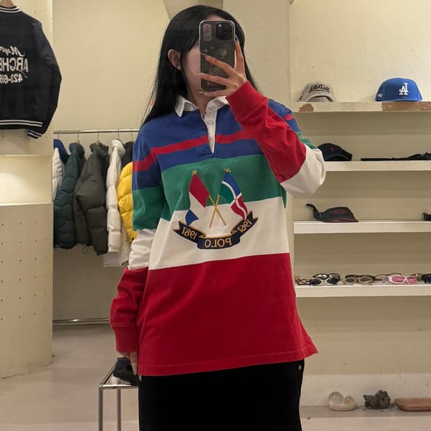 폴로 랄프로렌 67-87 크레스트 럭비셔츠 U812