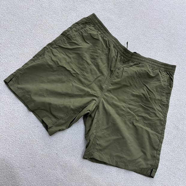 XL 노스페이스 카키 나일론 쇼트팬츠 0618Y2