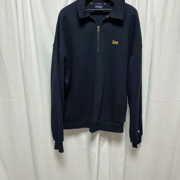 no.53 Lee 하프집업 네이비 xl
