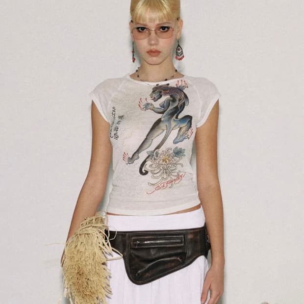 스컬프터 데빌 티셔츠 화이트