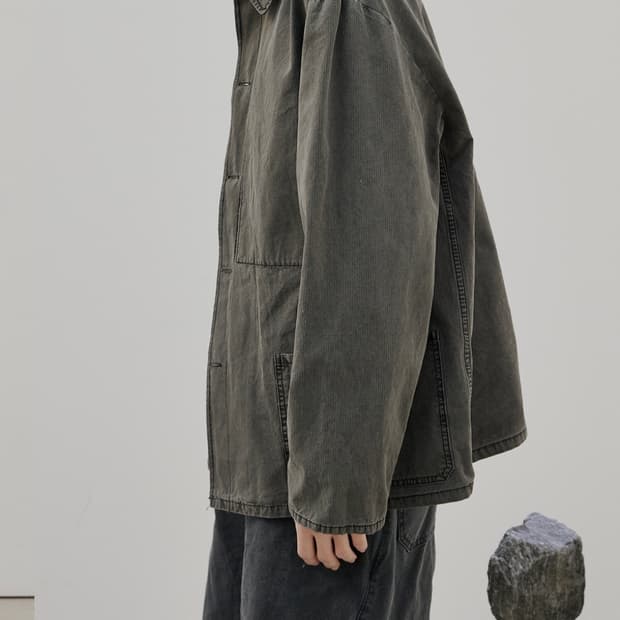 [2] 해칭룸 초어 자켓  차콜