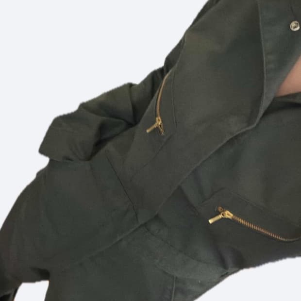 💚디키즈 커버롤 카키 점프수트💚