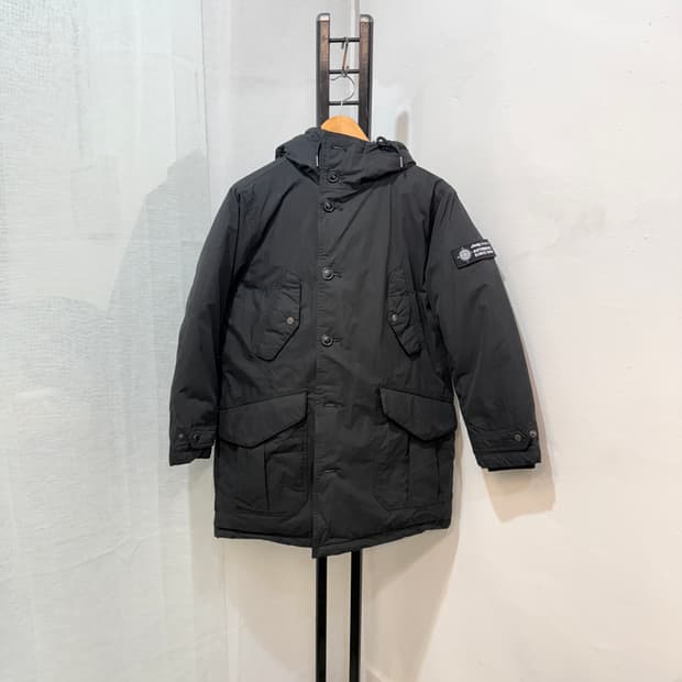 (S)지프 jeep 오리털패딩 덕다운 블랙야상 야상패딩 4028