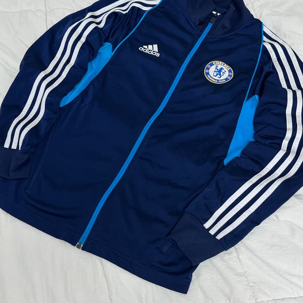 아디다스 첼시 져지 트랙탑 미디움