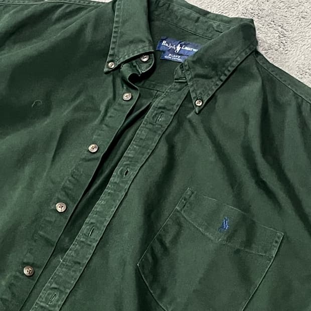 폴로 그린 셔츠 남방