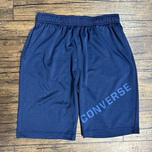 컨버스(CONVERSE) 기능성 트레이닝 반바지 L 네이비 일본판