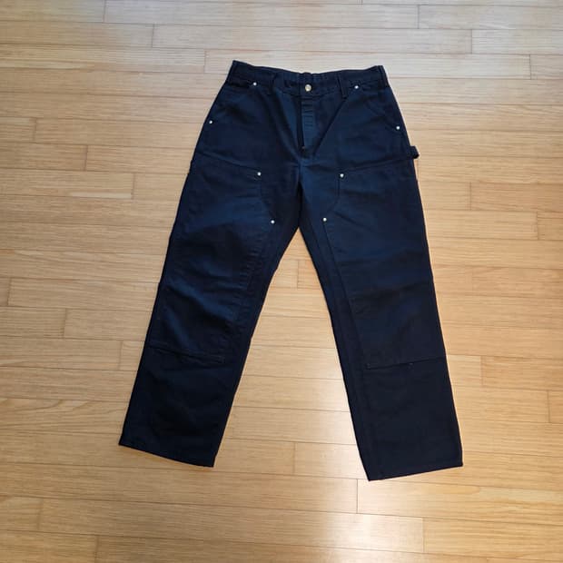 칼하트 더블니 b01 블랙 (사이즈 36/30)