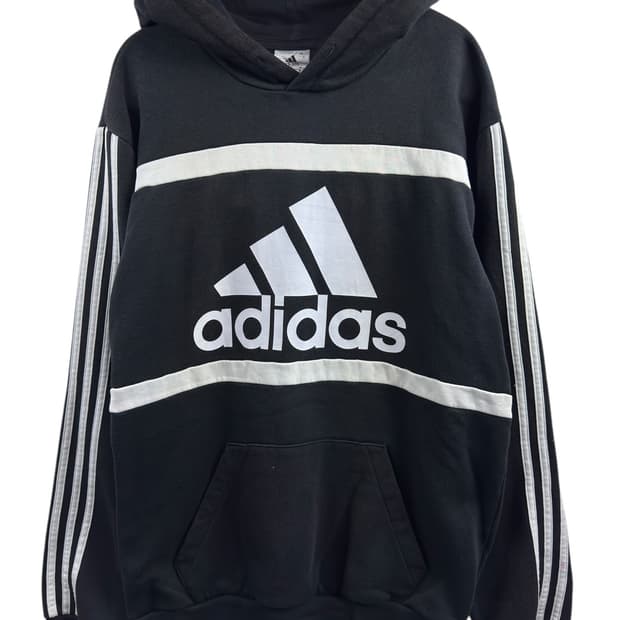 아디다스 검흰 베이직 후디1470