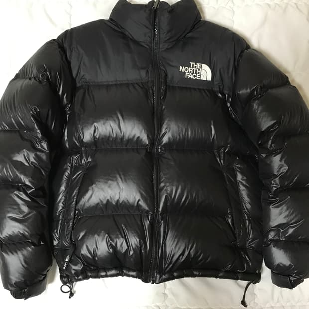 노스페이스 눕시 블랙 유광