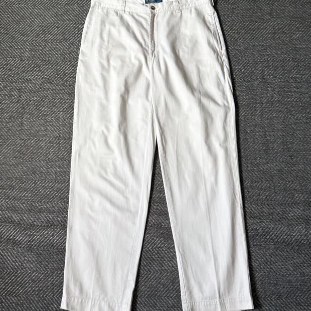 (35) 폴로 랄프로렌 PHILIP 플랫 프론트 치노 팬츠