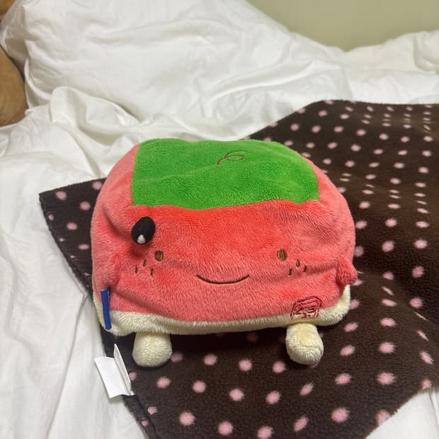 고전 한나리 수박 두부 인형